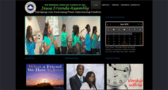Desktop Screenshot of jesusfriendsassembly.org